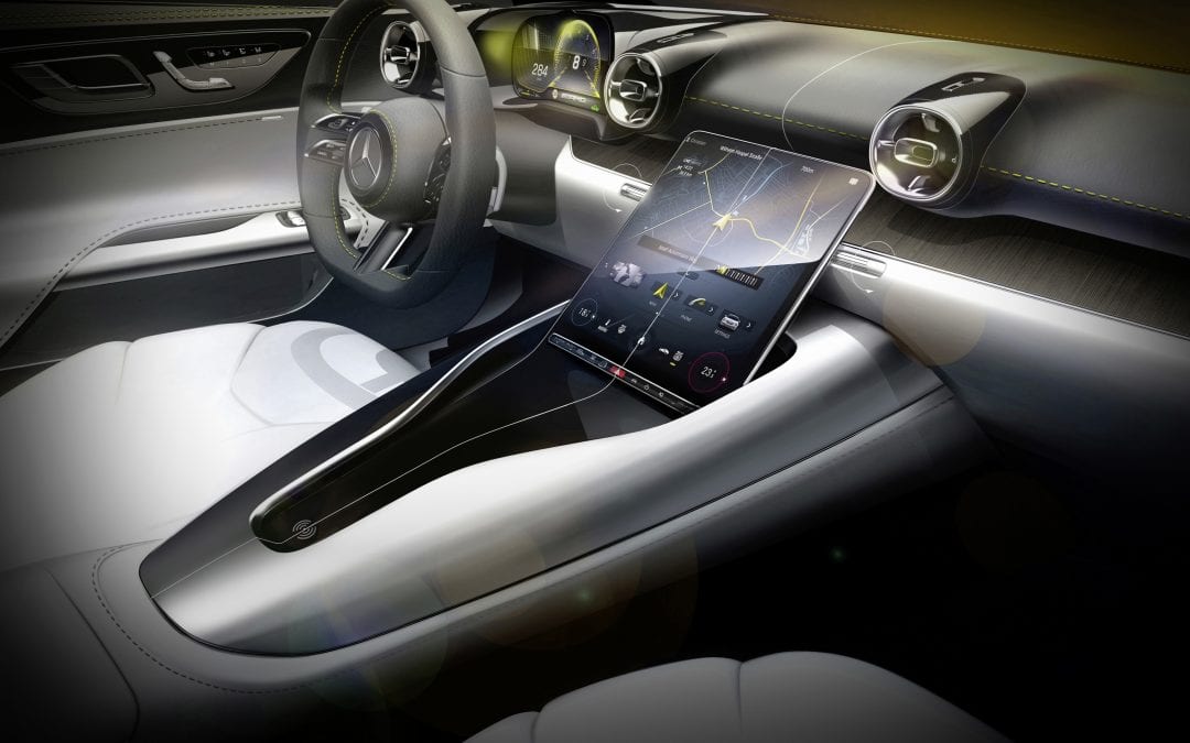 Así es el inteligente diseño de las pantallas del nuevo Mercedes-AMG SL